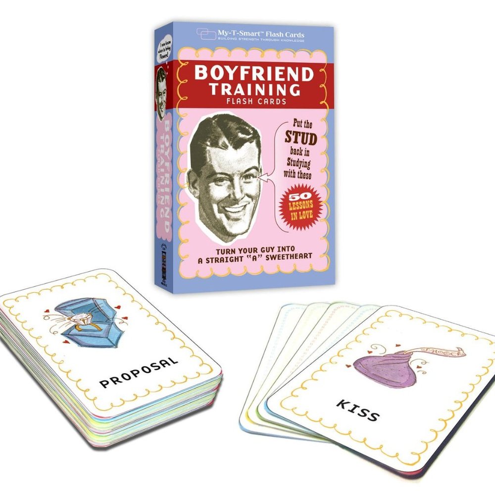 Boyfriend Training Flash Cards (50 Lessons!) Brand NEW, Never Used